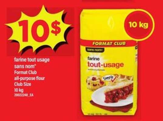 farine tout usage sans nom'