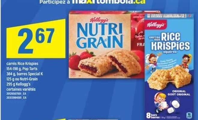Kellogg's Nutri-Grain / Rice Krispies