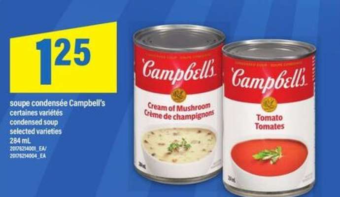 SOUPE CONDENSÉE CAMPBELL'S