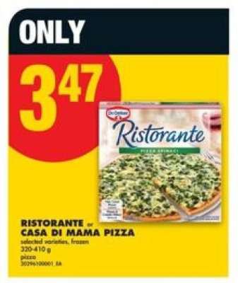 RISTORANTE or CASA DI MAMA PIZZA
