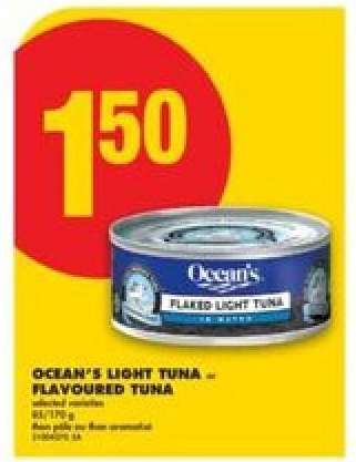 OCEAN’S LIGHT TUNA – FLAVOURED TUNA