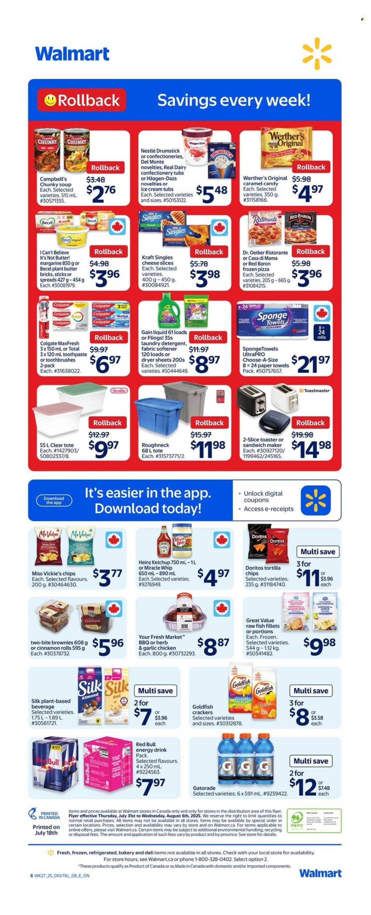 Walmart flyer - July 31, 2025 - August 06, 2025. Page 2