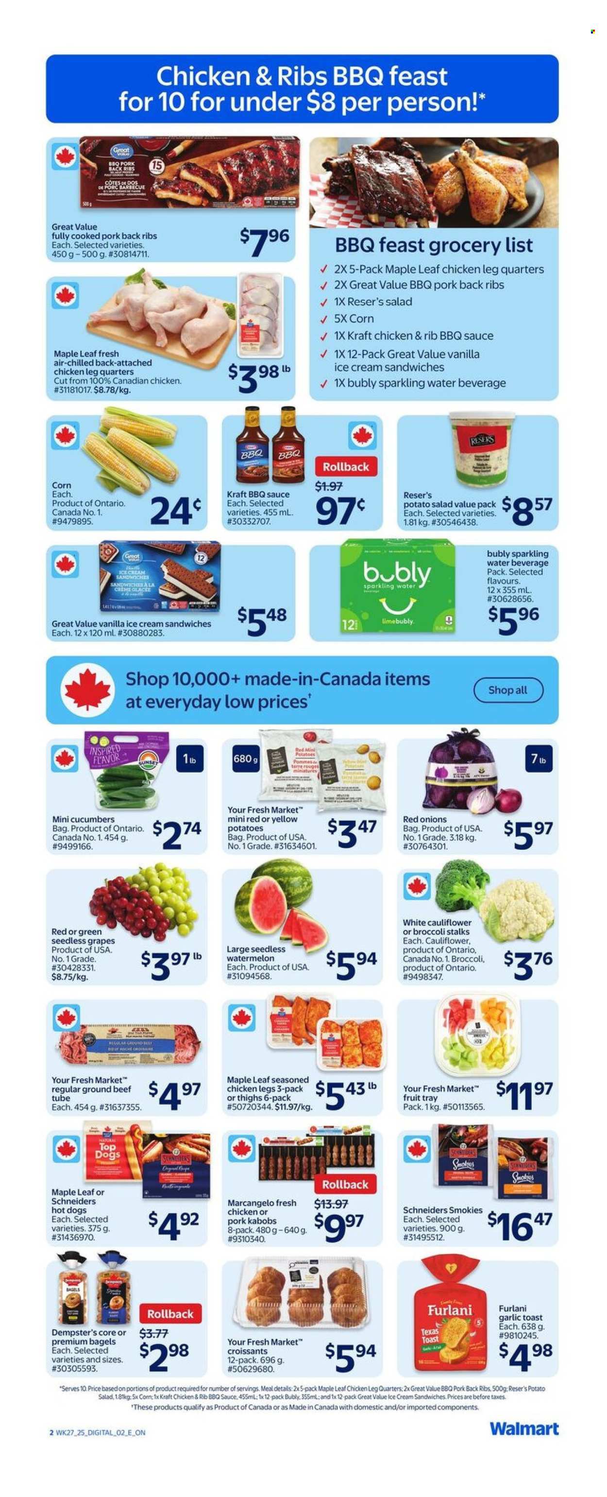 Walmart flyer - July 31, 2025 - August 06, 2025. Page 3