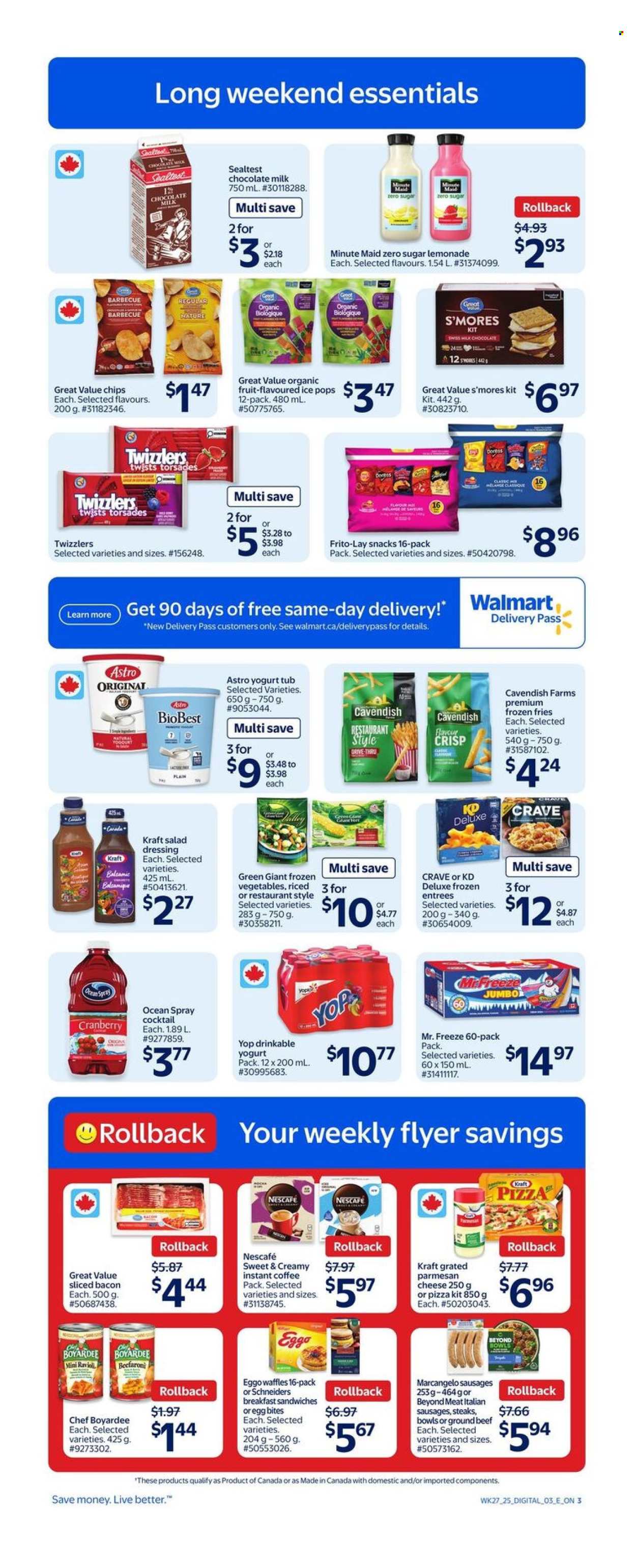 Walmart flyer - July 31, 2025 - August 06, 2025. Page 4