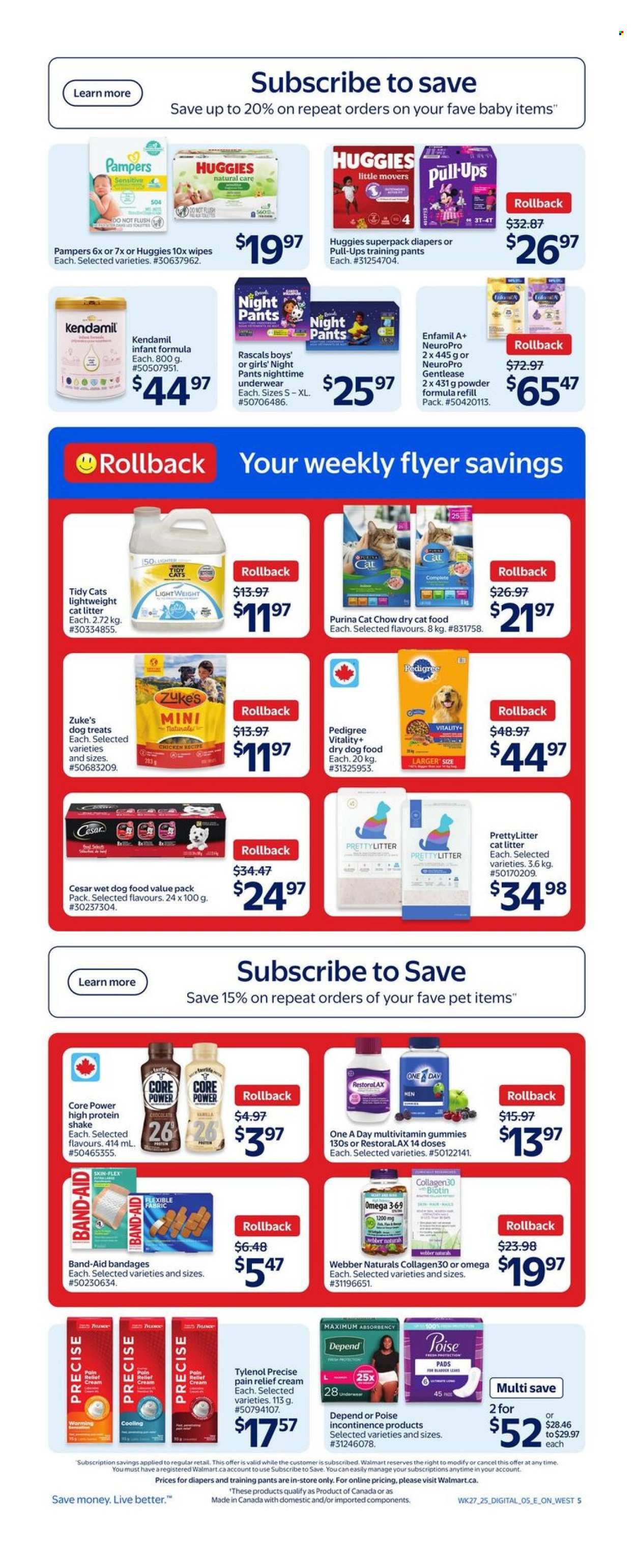 Walmart flyer - July 31, 2025 - August 06, 2025. Page 8