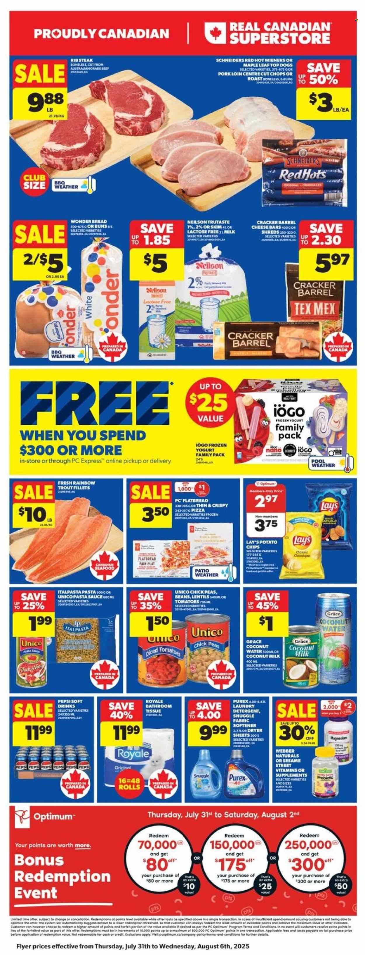 Real Canadian Superstore flyer - July 31, 2025 - August 06, 2025. Page 3