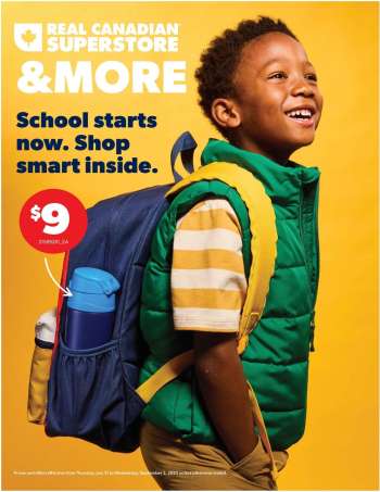 Real Canadian Superstore Flyer - July 31, 2025 - September 03, 2025.