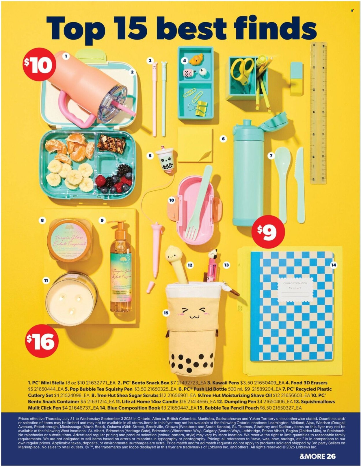 Real Canadian Superstore flyer - July 31, 2025 - September 03, 2025. Page 26
