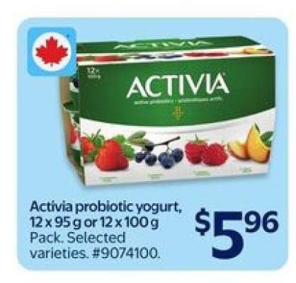 Activia Probiotic Yogurt
