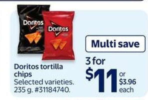 Doritos Tortilla Chips