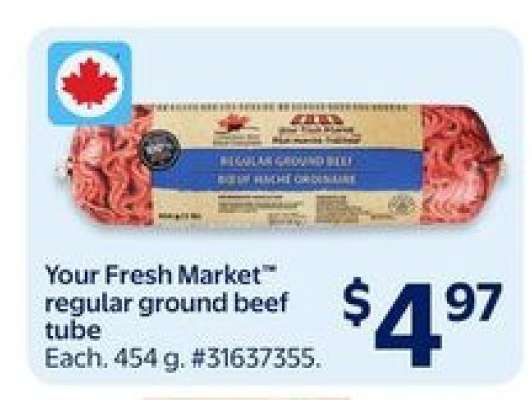 Your Fresh Market™ Regular Ground Beef Tube
