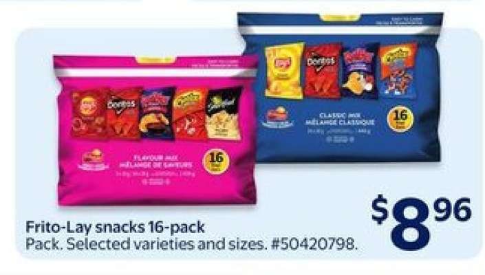 Frito-Lay Snacks 16-Pack