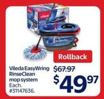 Vileda EasyWring RinseClean Mop System