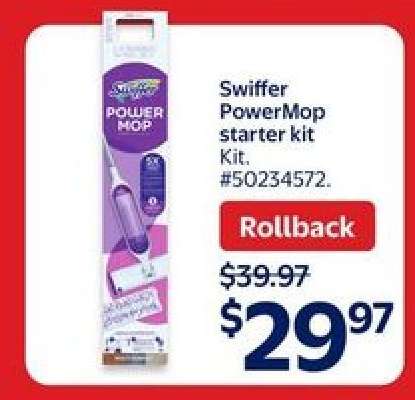 Swiffer PowerMop Starter Kit
