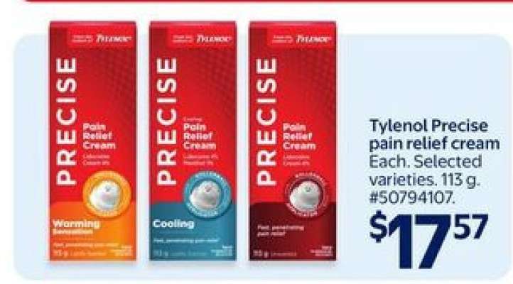 Tylenol Precise Pain Relief Cream