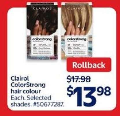 Clairol ColorStrong Hair Colour