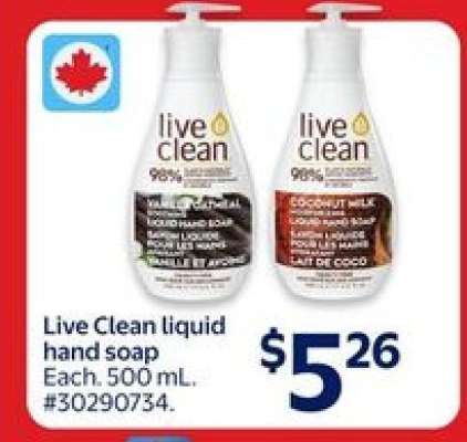 Live Clean Liquid Hand Soap