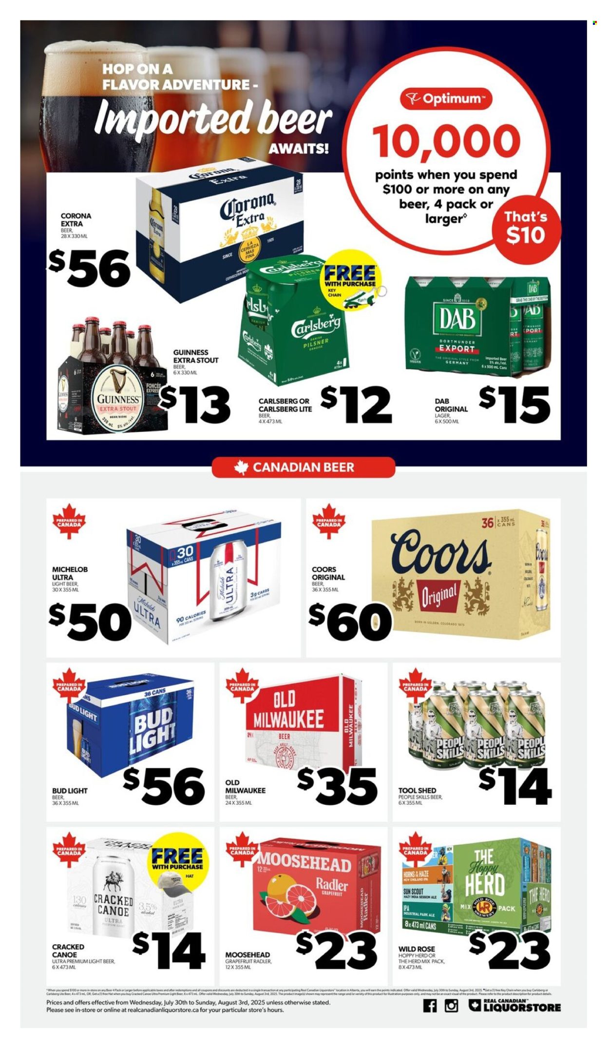 Real Canadian Liquorstore flyer - July 30, 2025 - August 03, 2025. Page 3