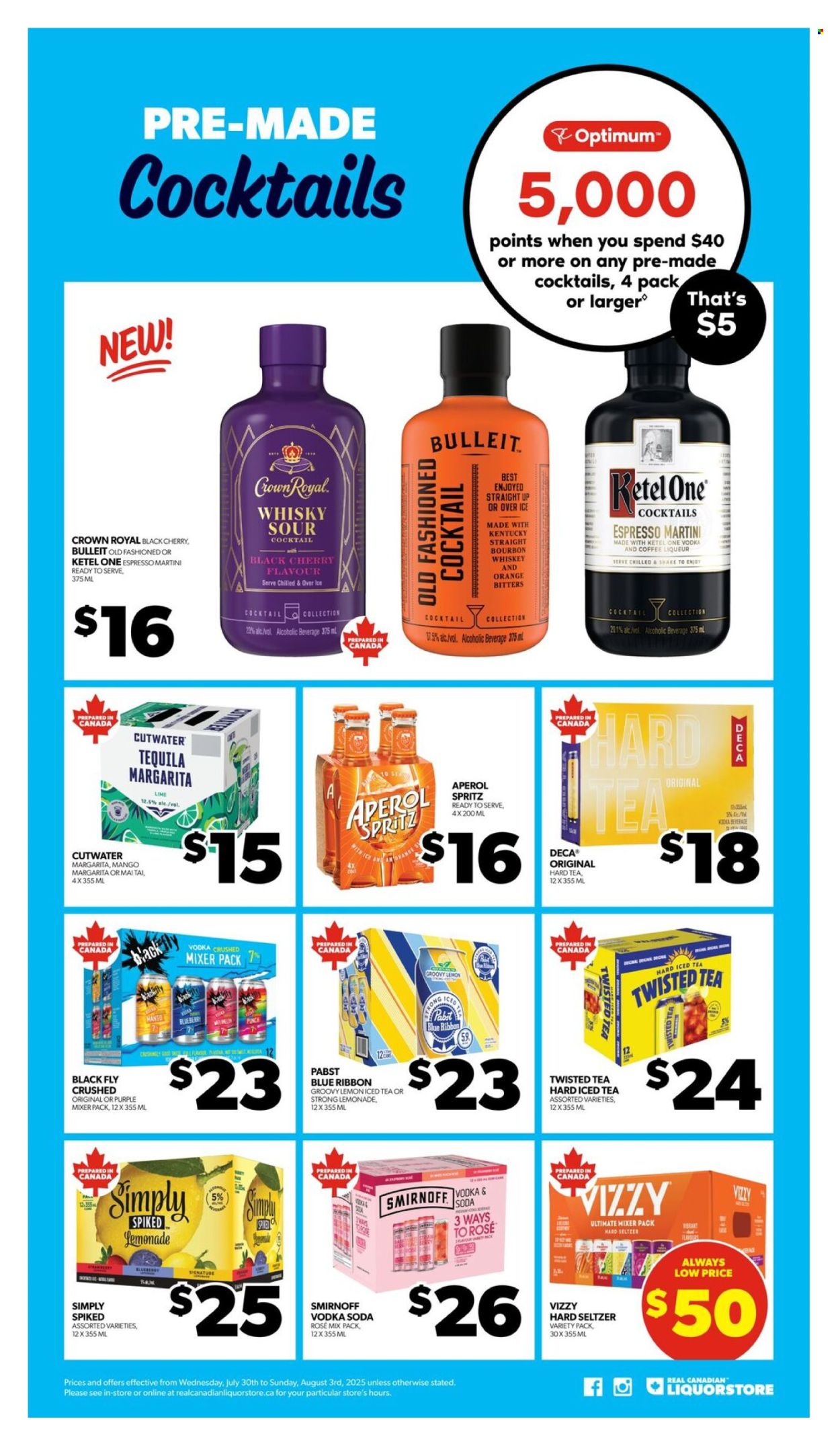 Real Canadian Liquorstore flyer - July 30, 2025 - August 03, 2025. Page 4