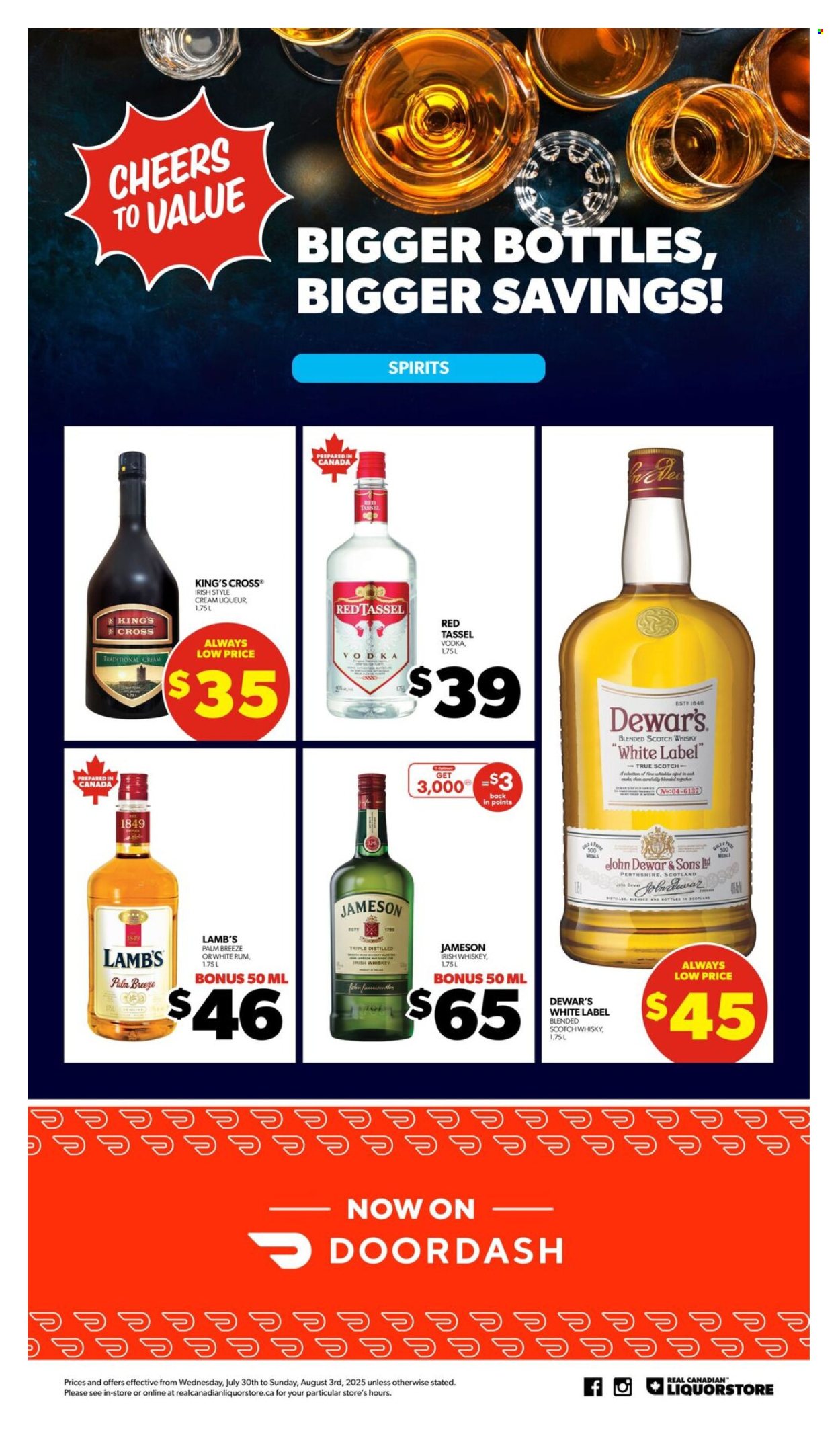 Real Canadian Liquorstore flyer - July 30, 2025 - August 03, 2025. Page 5