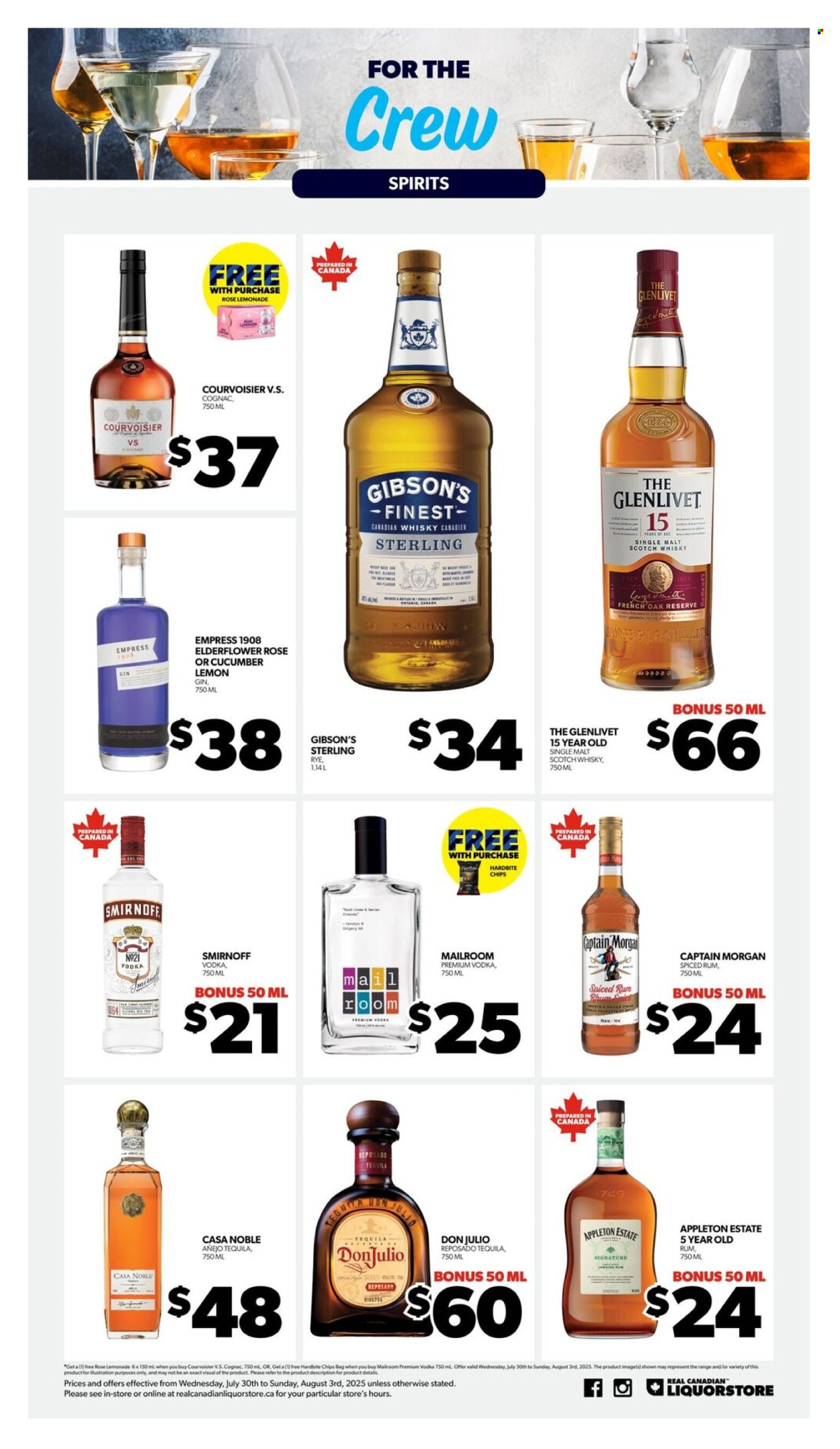 Real Canadian Liquorstore flyer - July 30, 2025 - August 03, 2025. Page 6