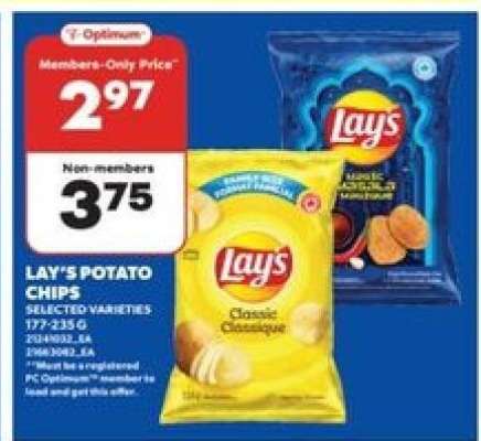 LAY'S POTATO CHIPS