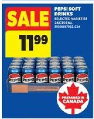 PEPSI SOFT DRINKS