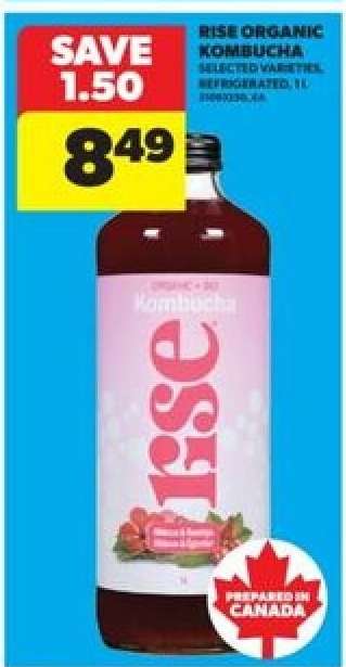 RISE ORGANIC Kombucha