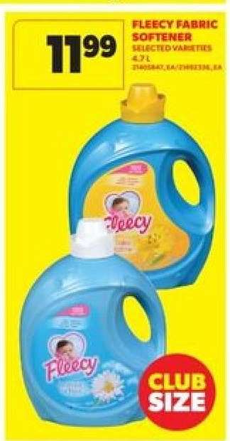 FLEECY FABRIC SOFTENER