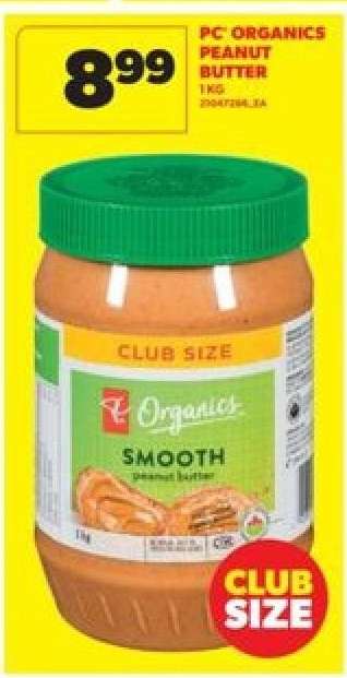 PC Organics Peanut Butter