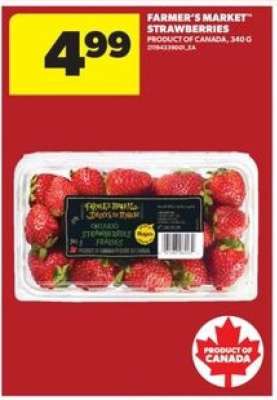 FARMER’S MARKET STRAWBERRIES