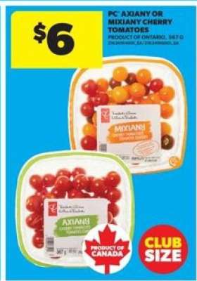 PC Axiany or Mixiany Cherry Tomatoes