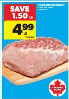 Pork Rib End Roast