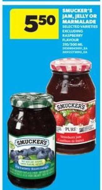 Smucker's Jam, Jelly or Marmalade