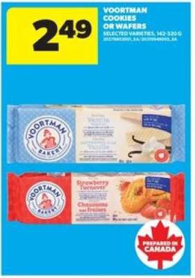 VOORTMAN COOKIES OR WAFERS