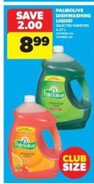 Palmolive Dishwashing Liquid