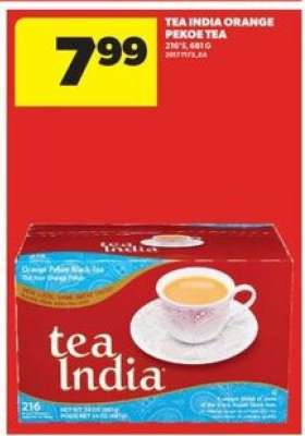TEA INDIA ORANGE PEKOE TEA