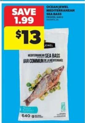 Ocean Jewel Mediterranean Sea Bass