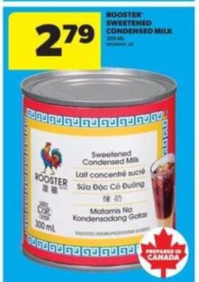 ROOSTER Sweetened Condensed Milk