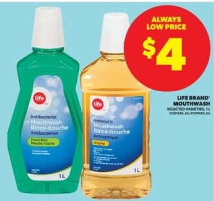 LIFE BRAND MOUTHWASH