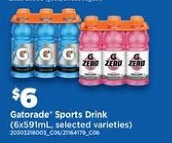 GATORADE SPORTS DRINK