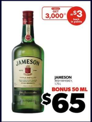 Jameson Irish Whiskey