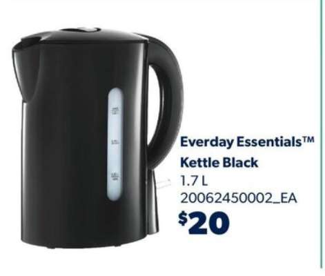 Everday Essentials™ Kettle Black