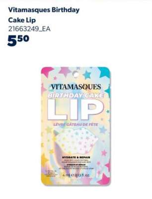 Vitamasques Birthday Cake Lip