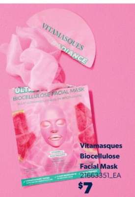 Vitamasques Biocellulose Facial Mask