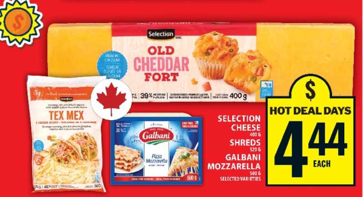 Selection Cheese, Galbani Mozzarella