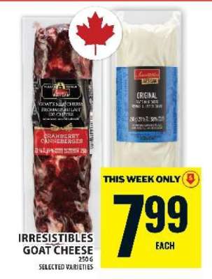 IRRESISTIBLES GOAT CHEESE