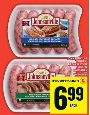 JOHNSONVILLE SAUSAGES