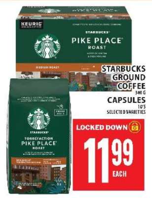 Starbucks Ground Coffee / Capsules