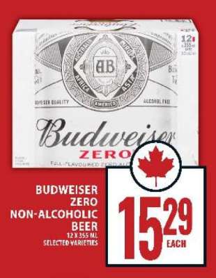 Budweiser Zero Non-Alcoholic Beer